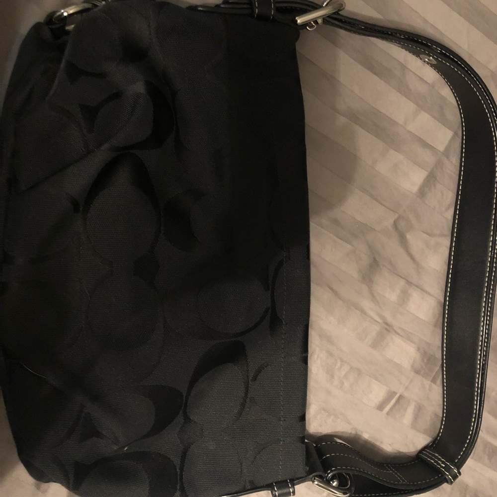 Coach black small bag